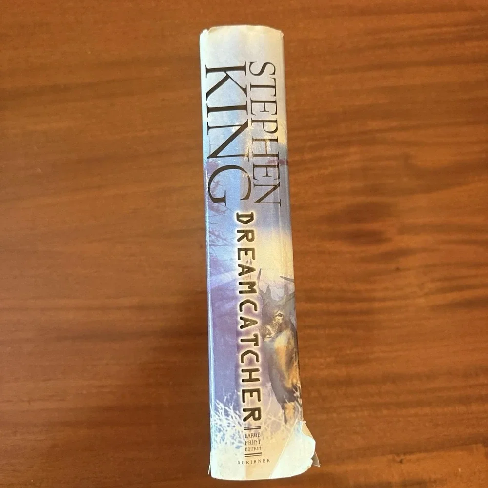 Stephen King – Dreamcatcher – 2001 Scribner Large Print Hardcover w/ Dust Jacket